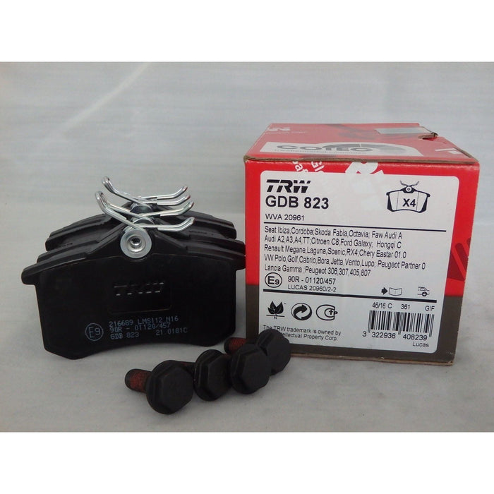 Genuine TRW Brake Pads (Rear) (R90) GDB823