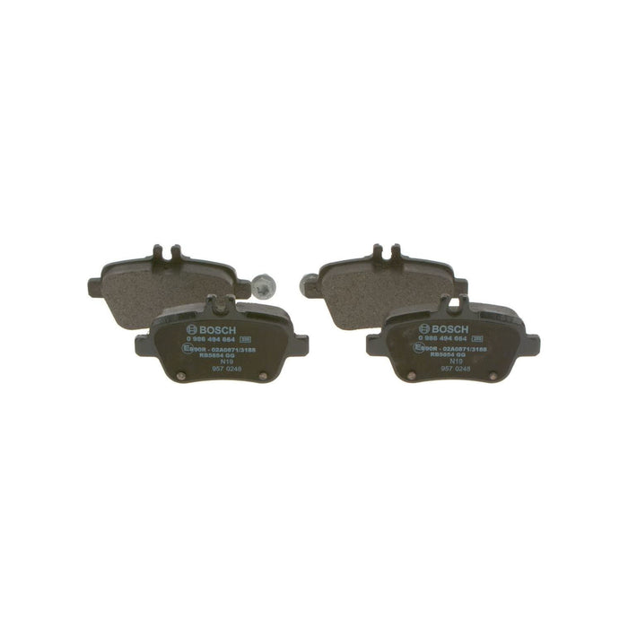 Bosch Brake Pad Set Bp1509 fits Mercedes-Benz A A180 CDi|CDi BlueEFFICIENCY - 1.