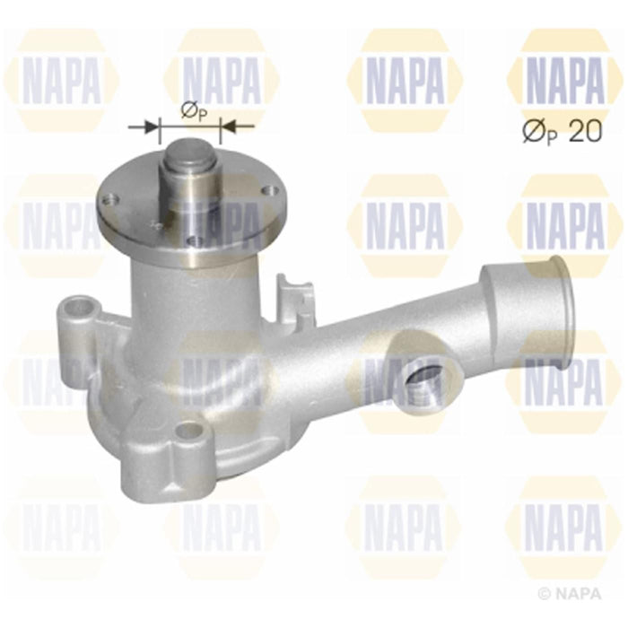 Genuine NAPA Water Pump for Ford 105E8501A