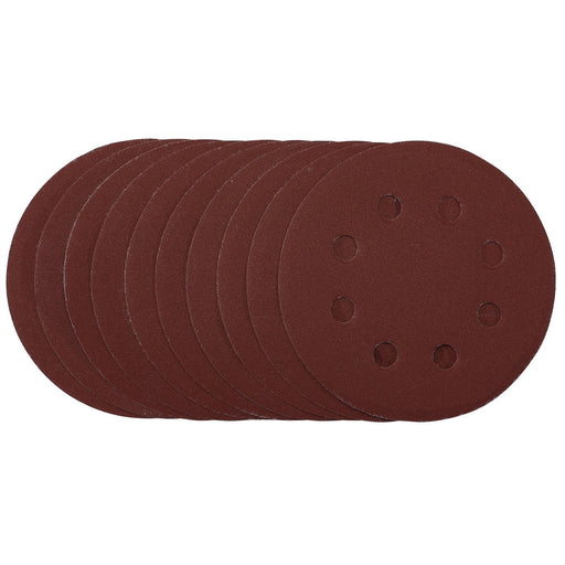 Draper Sanding Discs, 115mm, 240 Grit, Hook & Loop (Pack of 10) 53501 Draper  - Dynamic Drive