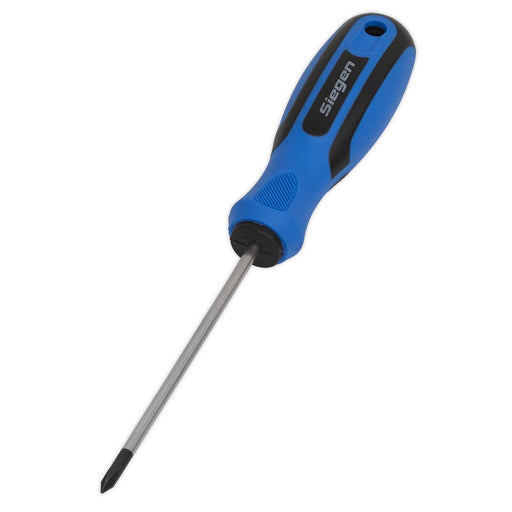 Sealey Screwdriver Phillips #0 x 75mm S01179 Siegen by Sealey  - Dynamic Drive