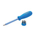 Silverline Multi-Bit Screwdriver with Telescopic Pick-Up Magnet 7 Driver Bits Silverline  - Dynamic Drive