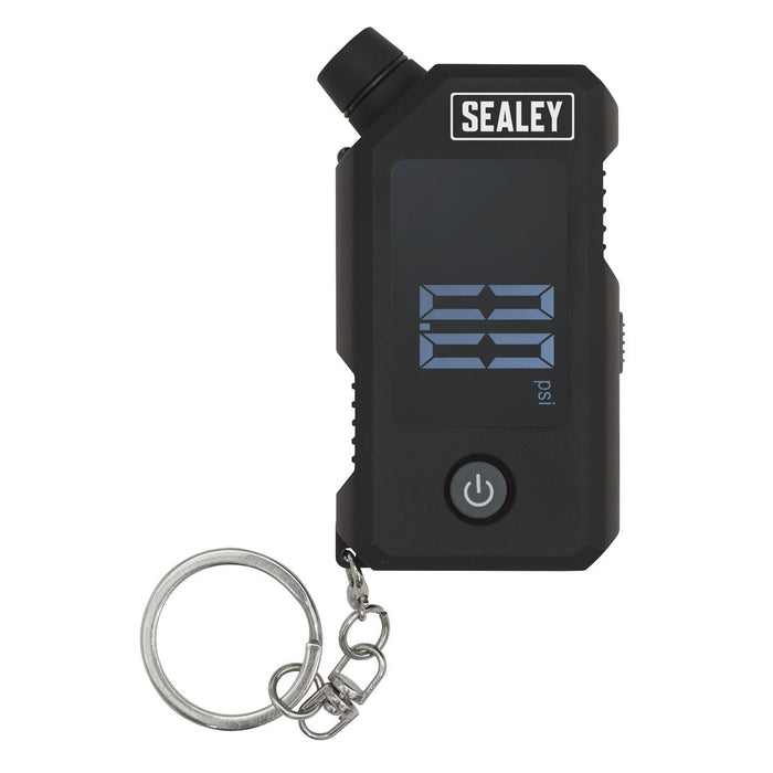 Sealey Digital Tyre Pressure & Tread Depth Gauge with LED TSTPG12 Sealey  - Dynamic Drive