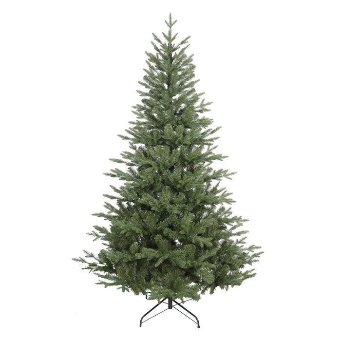 Dellonda Artificial 7ft/210cm Hinged Christmas Tree with 1000+ PE/PVC Tips Dellonda  - Dynamic Drive