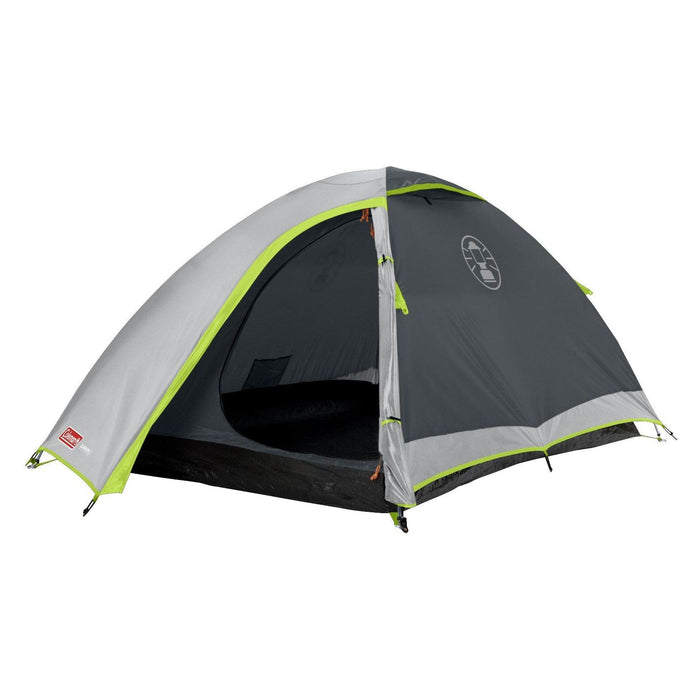 Coleman Darwin Tent 2 Person Grey Camping Outdoors Backpacking Quick Pitch Dome Coleman  - Dynamic Drive