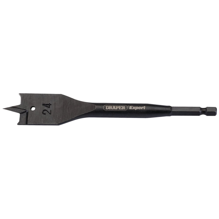 Draper Expert Flat Wood Bit, 24mm 54556 Draper  - Dynamic Drive