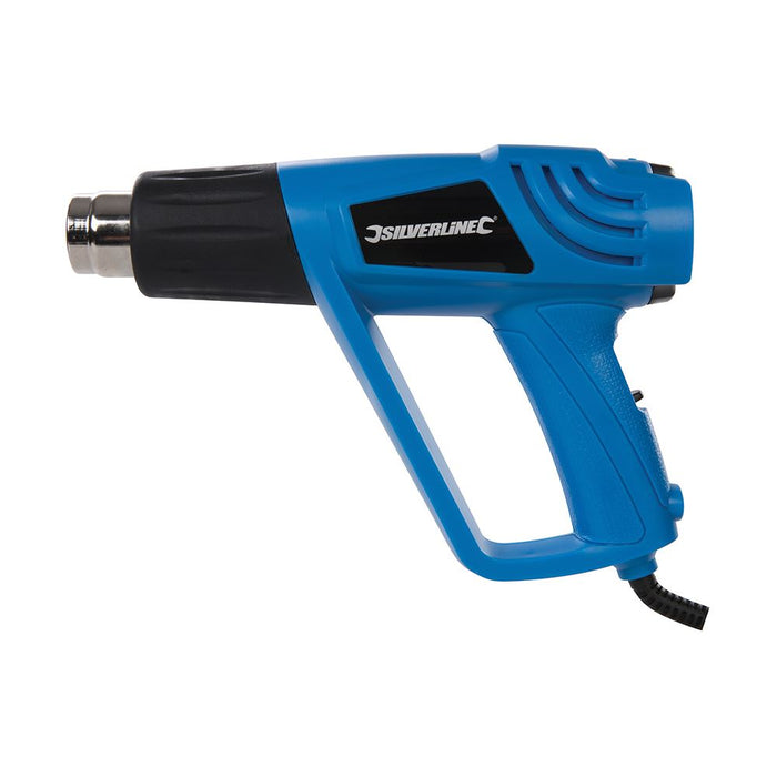 Silverline 2000W Adjustable Heat Gun 550°C