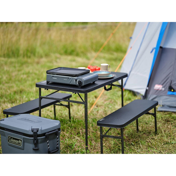 Coleman Pack-Away Table and Bench Set Camping