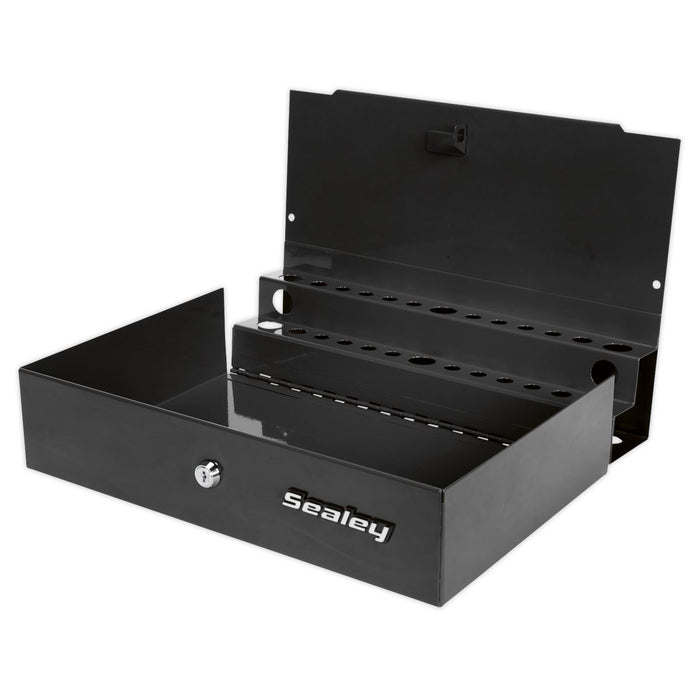 Sealey Side Cabinet for Long Handle Tools Black APLHTB