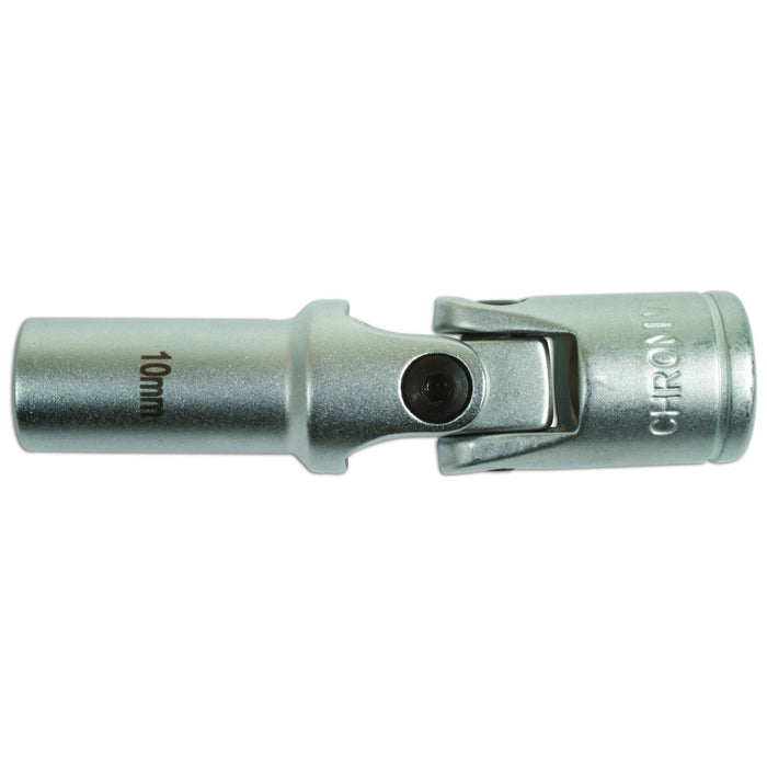 Laser Universal Joint Glow Plug Socket 3/8"D 10mm 5855 Laser Tools  - Dynamic Drive