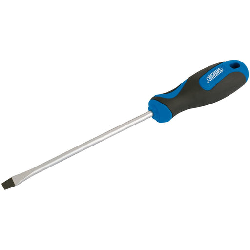 Draper Soft Grip Plain Slot Screwdriver, 6.0 x 150mm 48923 Draper  - Dynamic Drive