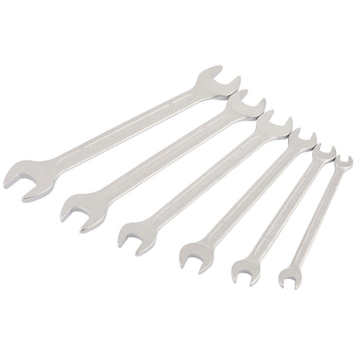 Draper Long Metric Open End Spanner Set (6 Piece) 01341 Draper  - Dynamic Drive