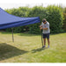 Dellonda Premium 3 x 3m Pop-Up Gazebo - Blue Dellonda  - Dynamic Drive