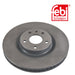 Febi 107728 Brake Disc Fits Ford 5343049 DG9C1125CC Febi Bilstein  - Dynamic Drive