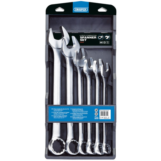 Draper HI-TORQ Metric Combination Spanner Set (6 Piece) 26695 Draper  - Dynamic Drive