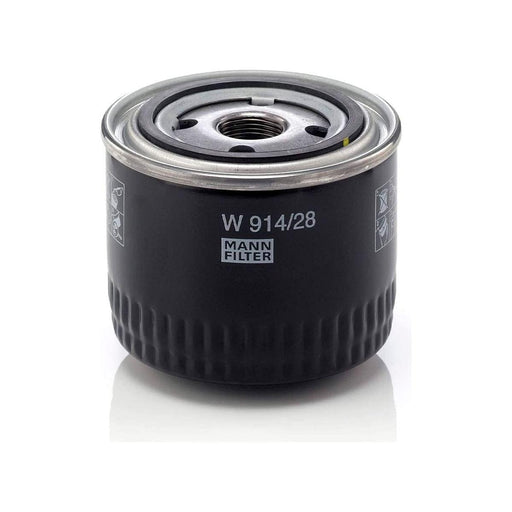 Genuine Mann Oil Filter for Fiat Ducato 2002 02- W914/28 Mann & Hummel  - Dynamic Drive