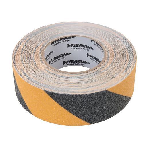 Fixman Anti-Slip Tape 50mm x 18m Black/Yellow Fixman  - Dynamic Drive