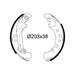 Valeo Drum Brake Shoes 564295 Automotive Part fits Ford Valeo  - Dynamic Drive