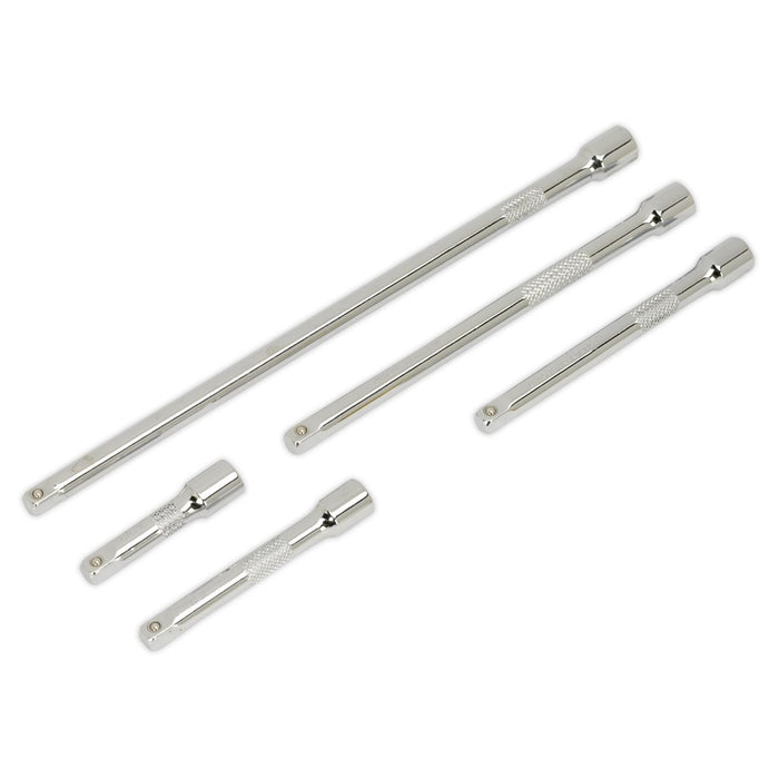 Sealey Extension Bar Set 5pc 1/4"Sq Drive AK6331