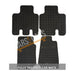 Tailored Rubber Car Mats for Chrysler Jeep Wrangler 4 Door 07> Set of 4 2 Clips UKB4C  - Dynamic Drive