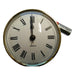 Caravan, Motorhome, Boat 72mm Brass Oval Clock White With Roman Numerals ME508 PLS  - Dynamic Drive