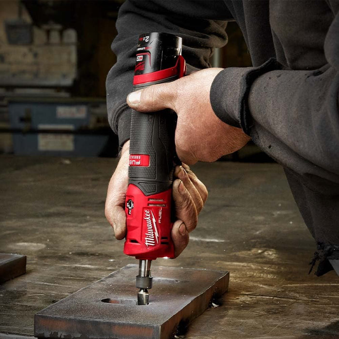 Milwaukee M12 FUEL  Straight Die Grinder Milwaukee  - Dynamic Drive