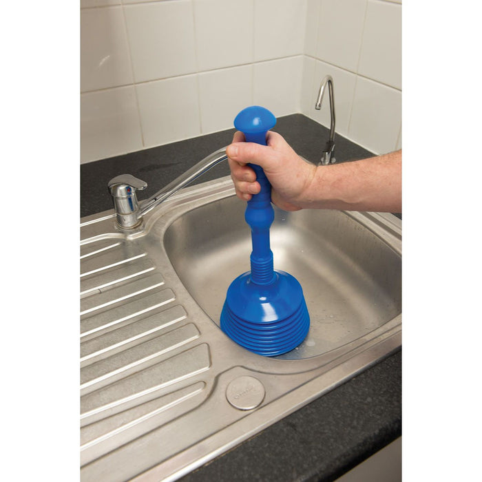 Silverline Large Sink Plunger 160 x 475mm