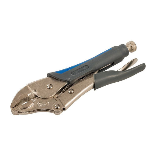 Silverline Self Locking Soft-Grip Pliers 250mm Silverline  - Dynamic Drive