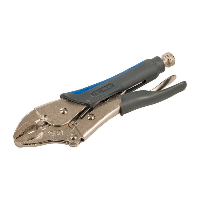 Silverline Self Locking Soft-Grip Pliers 250mm Silverline  - Dynamic Drive