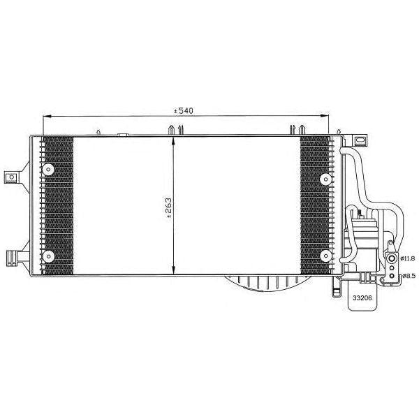 NRF Condenser 35531