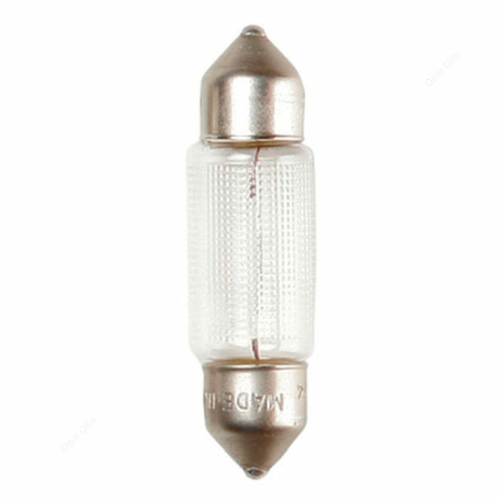 10 x NAPA Auxiliary Halogen Bulb C5W 12V 5W S8.5d 11 x 38mm (NBU1239) Napa  - Dynamic Drive