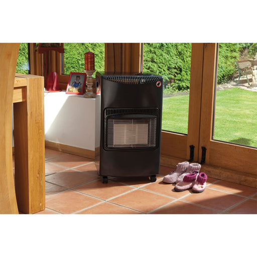 Large Gas Cabinet heater Grey 505-116 Quest  - Dynamic Drive