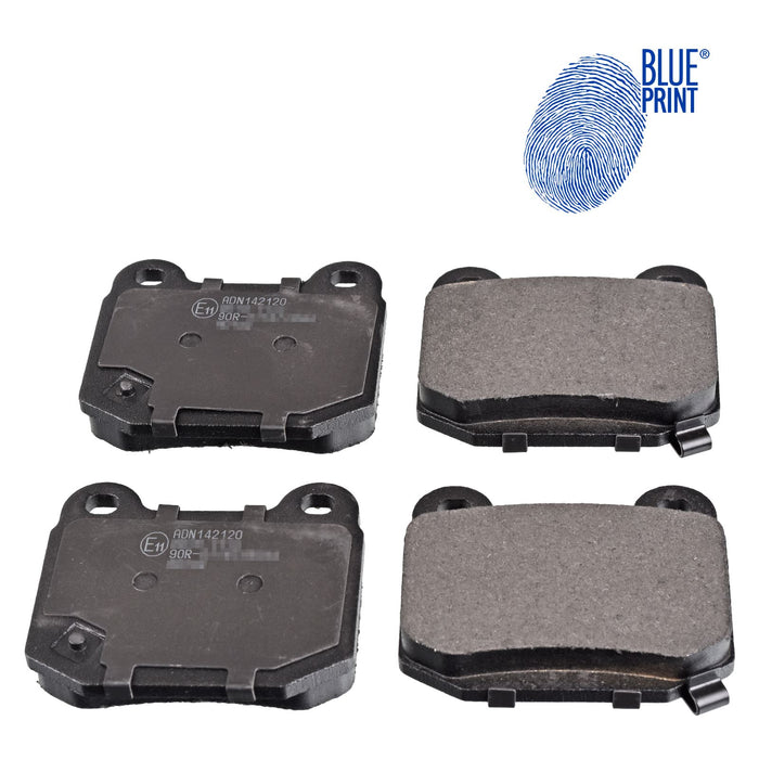 Genuine Blue Print Brake Pad Set fits Nissan 26696FE000 Blue Print  - Dynamic Drive