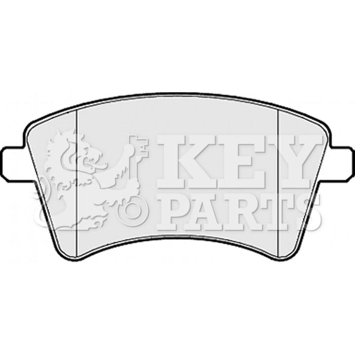 Genuine Key Parts KBP2152 Front Brake Pads (TRW)