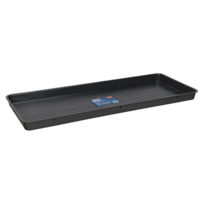 Sealey Workshop Garage Oil Fuel Drip Tray Pan Pits Low Profile 15ltr 100x40x5cm Sealey  - Dynamic Drive