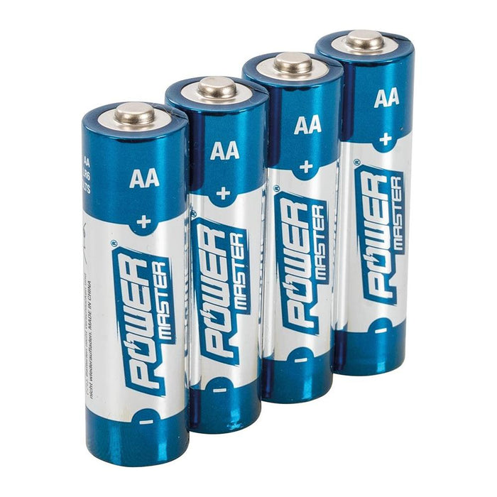 Powermaster AA Super Alkaline Battery LR6 4pk 4pk