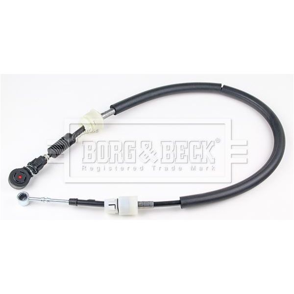 Borg & Beck Gear Control Cable fits Punto with StopStart 1.4 2013 BKG1325