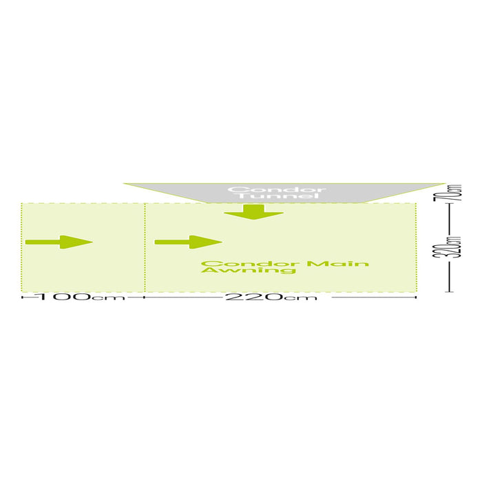 Quest Condor Air Tunnel High A3518HT Quest  - Dynamic Drive