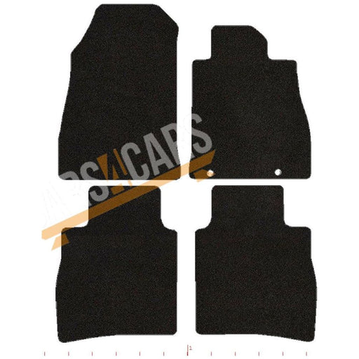 Tailored Car Mats Fits Nissan Pulsar 14-18 + Clips 2014 2015 2016 2017 2018 UKB4C  - Dynamic Drive