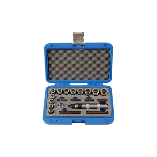 Laser Damaged Nut and Screw Remover Set 3/8"D 20pc 6219 Laser Tools  - Dynamic Drive