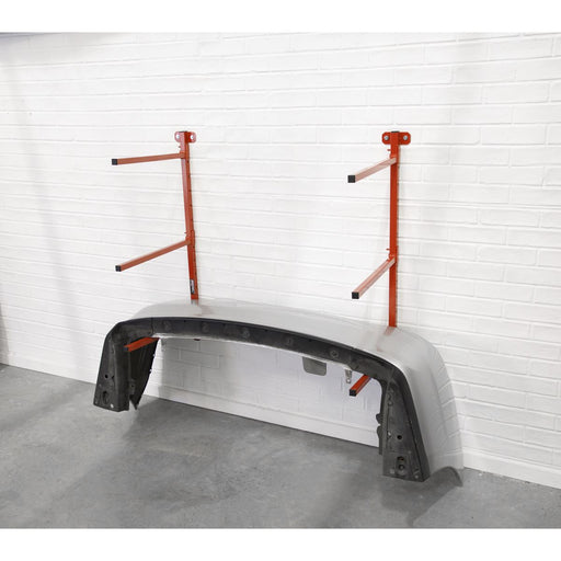 Wall Mounting Folding Bumper Rack Sealey  - Dynamic Drive