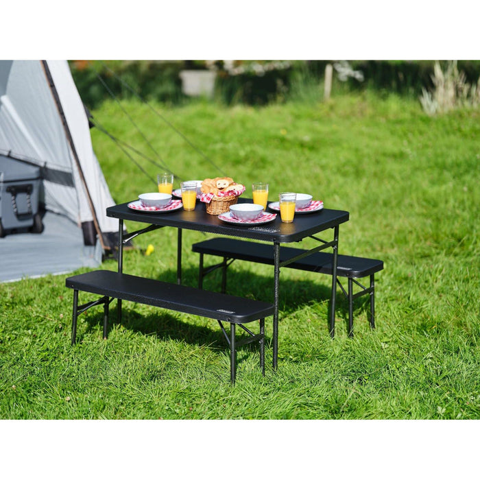 Coleman Pack-Away Table and Bench Set Camping