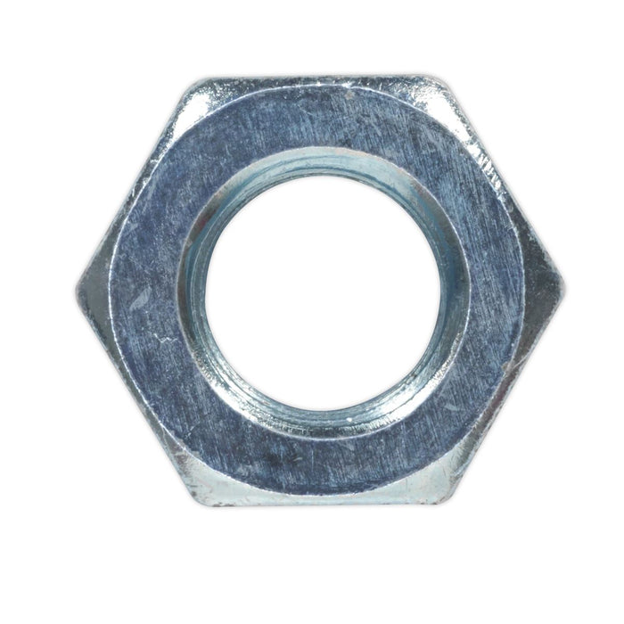 Sealey Steel Nut 934 M12 Zinc Pack of 25 SN12