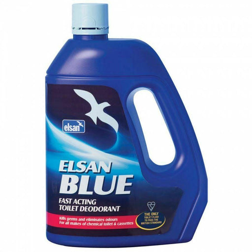 Elsan 2L Blue Perfumed Toilet Fluid Chemical Elsan  - Dynamic Drive