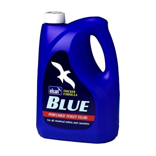 Elsan Blue 4L x 4 Multipack Perfumed Toilet Fluid UK Camping And Leisure