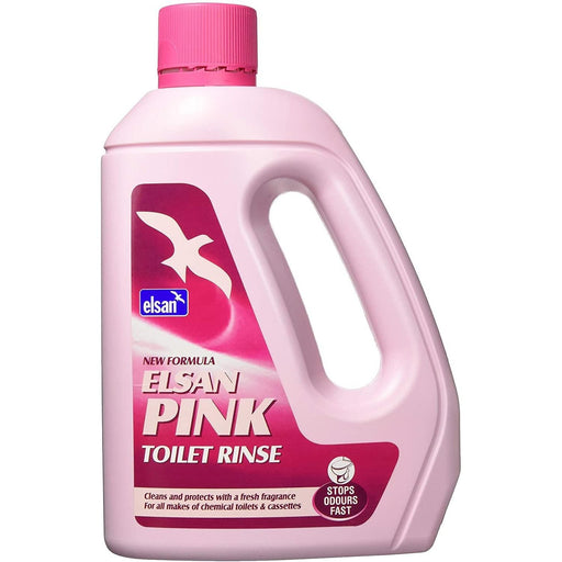 Elsan Toilet Fluid 2 Litres - Pink Elsan  - Dynamic Drive