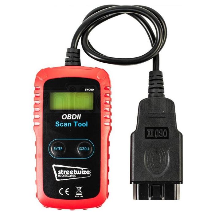 EOBD OBDII OBD2 Car Fault Code Reader Vehicles Scanner Tool Diagnostic Streetwize  - Dynamic Drive