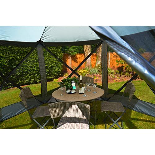 Event Garden Gazebo 3.6m x 3m Outdoor Marquee Party Tent Shelter Pavilion Maypole  - Dynamic Drive