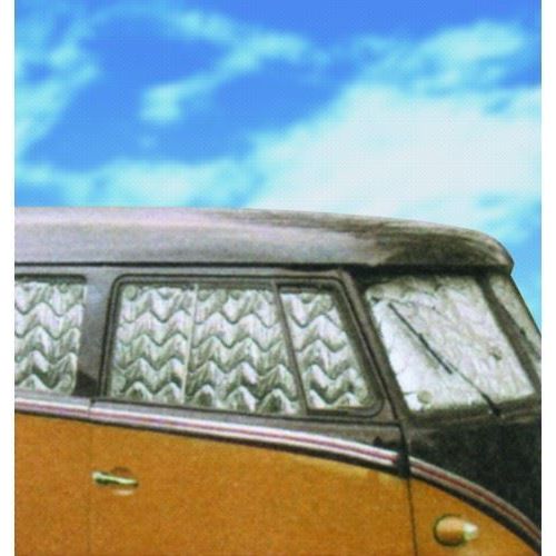 External Thermal Window Cover Blind Kit fits Volkswagen VW T2 Split 11 Window Summit  - Dynamic Drive