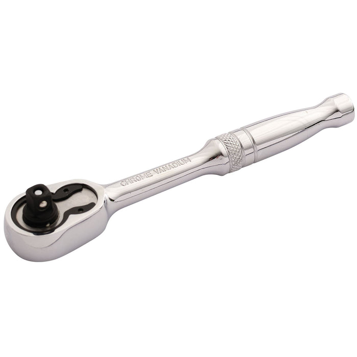 Draper 60 Tooth Micro Head Reversible Ratchet, 1/4" Sq. Dr. 26517